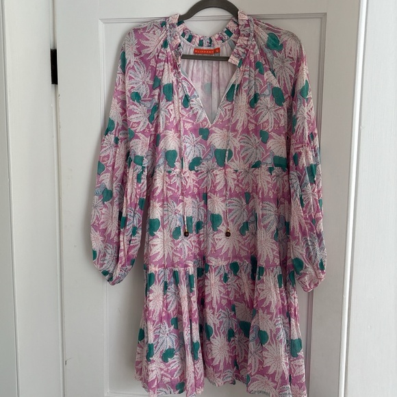 Oliphant Dresses & Skirts - Oliphant Balloon Sleeve Short Sundress Dress Size Small